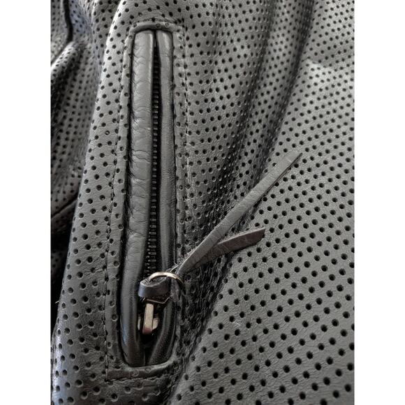 Women's Vanson Leather Jacket MK2 proPERF CSRV Sportrider Perforated Size 18 XXL - Picture 7 of 11